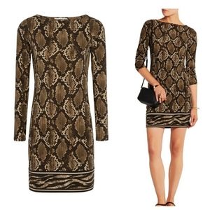 Michel kors stretch jersey mini dress